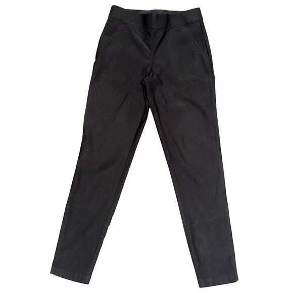 CCC Black Slim Fit Leggings High Quality Stitching Elegant Design Comfort Size S - Picture 1 of 4